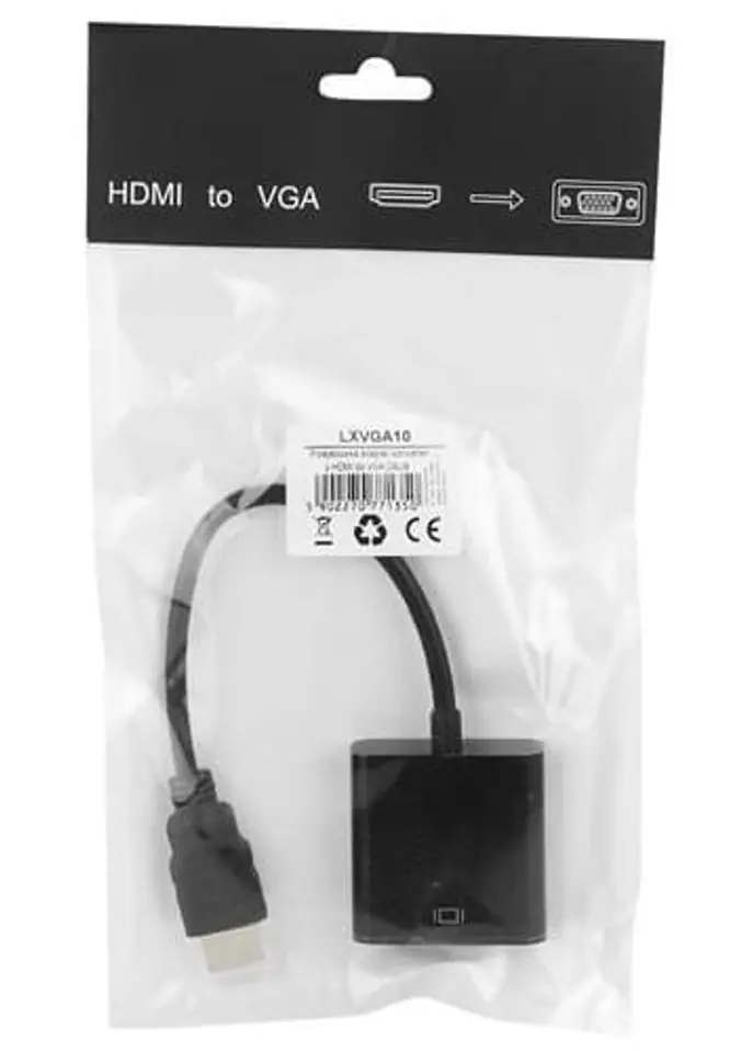 Adapter z HDMI do VGA, DSUB