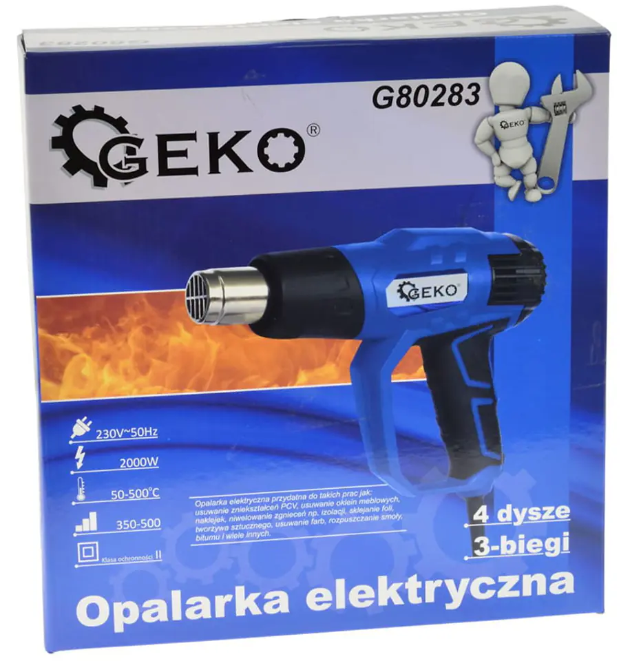 Opalarka elektryczna Geko G80283