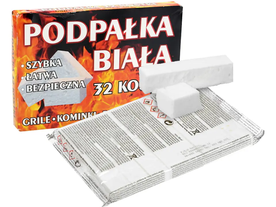 Podpałka biała