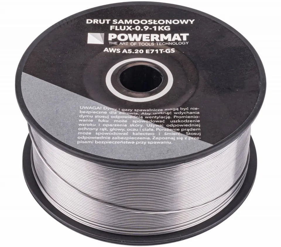 Drut spawalniczy rdzeniowy samoosłonowy 1kg (0.9 mm)