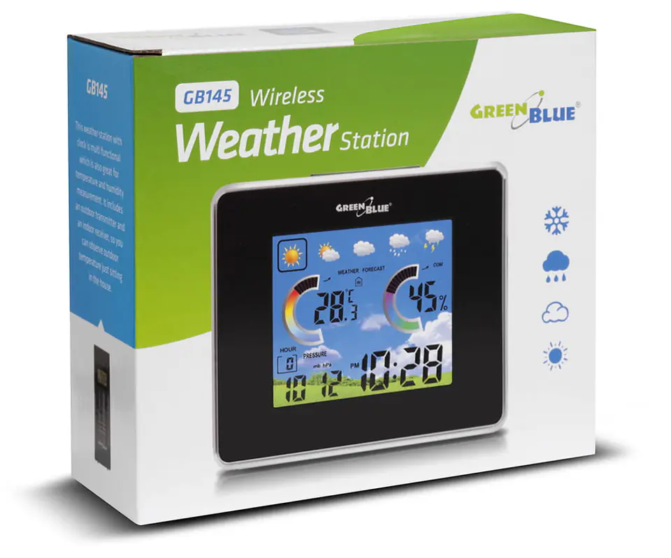 Stacja pogody bezprzewodowa IN/OUT