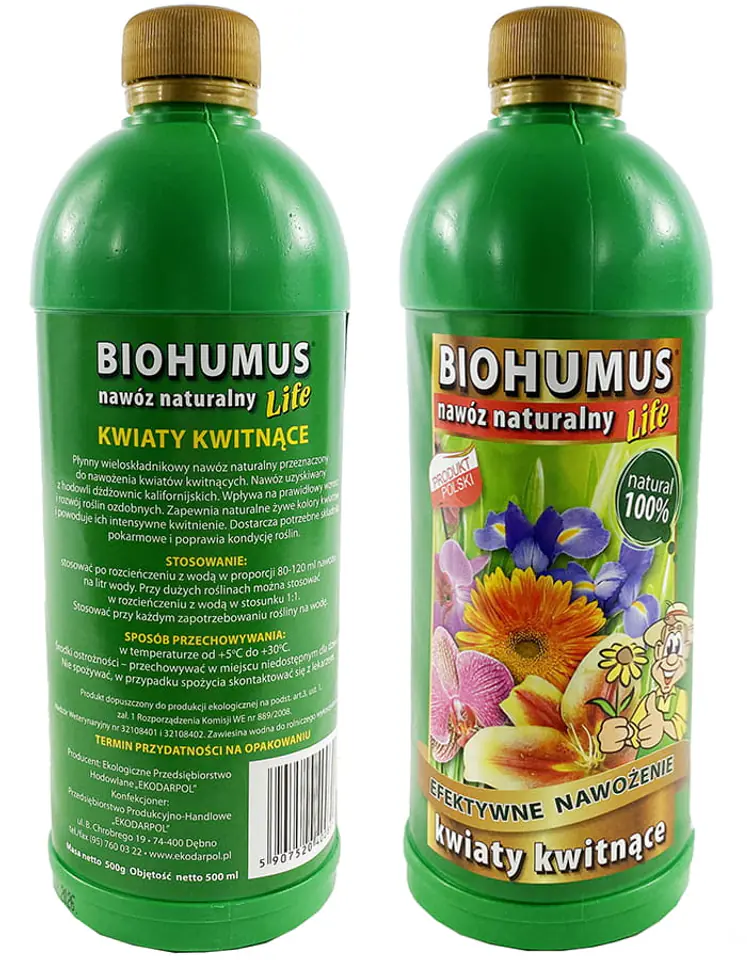Biohumus nawóz naturalny