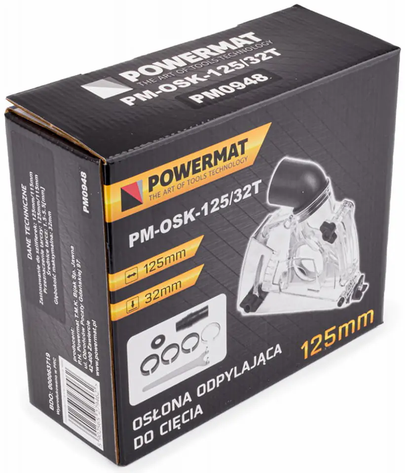 Powermat PM-OSK-125/32T w opakowaniu