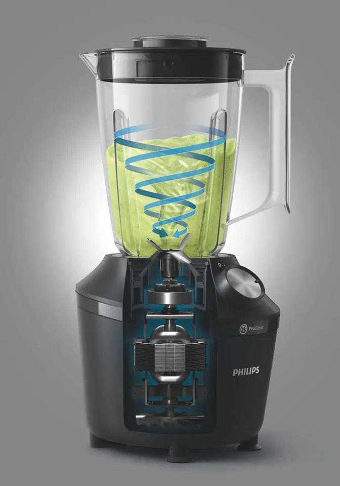 Philips 3000 series HR2291/41 blender 2 L Tabletop blender 600 W Black