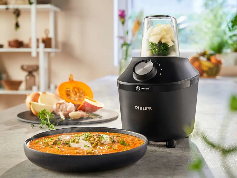 Philips 3000 Series HR2291/41 Blender 2 L Tabletop Blender 600 W Black ...