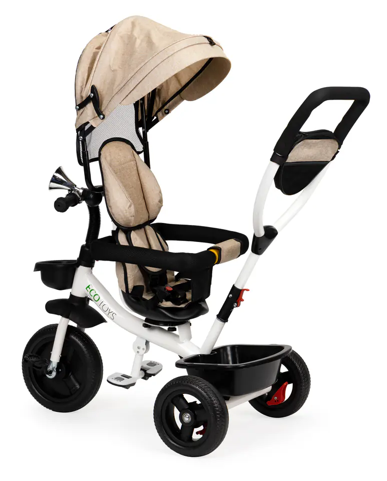 Tricycle stroller swivel trolley 360