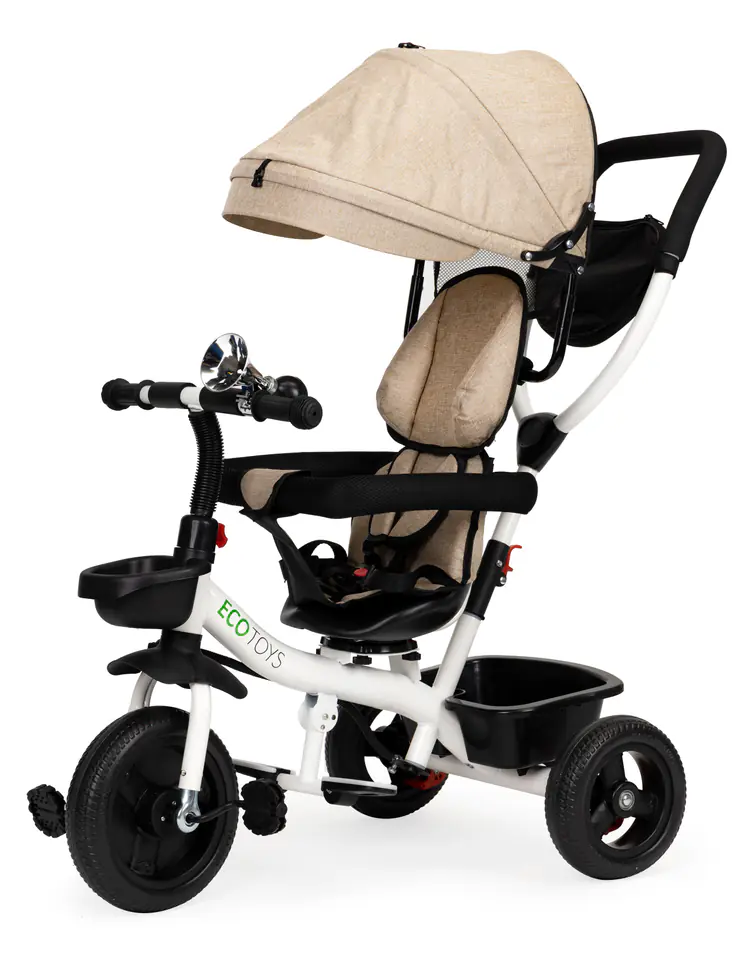 Tricycle stroller swivel trolley 360