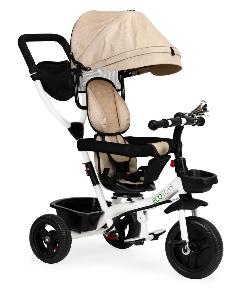 Tricycle stroller swivel trolley 360