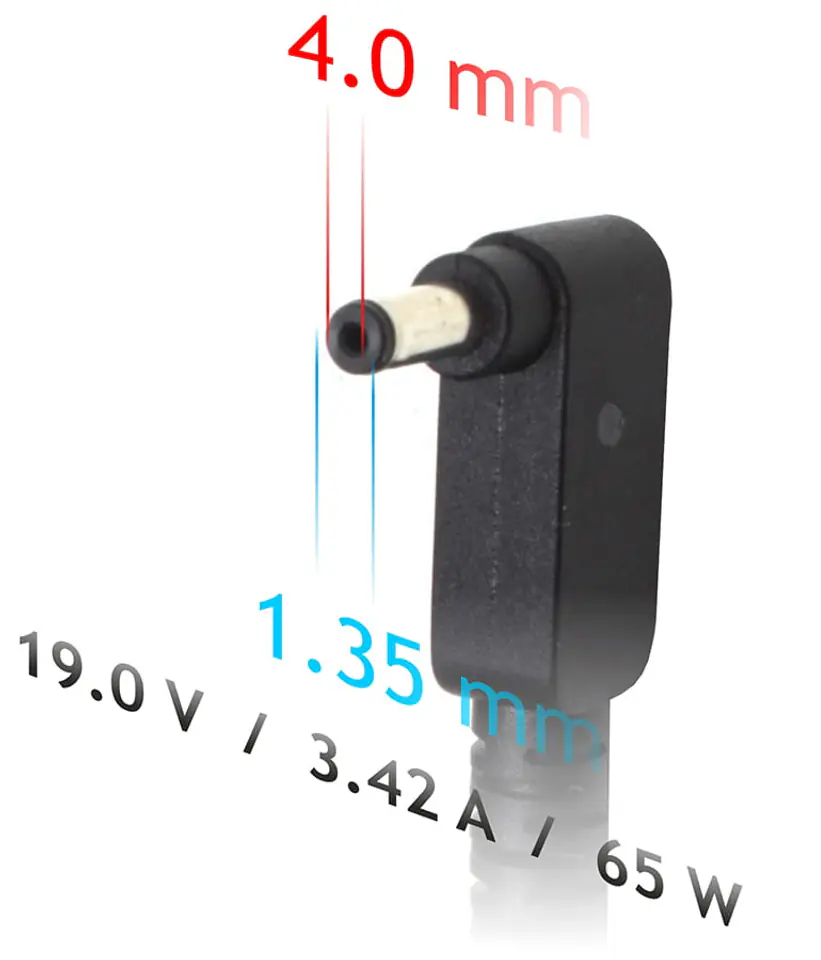 Zasilacz AK-ND-55 19V / 3.42A 65W 4.0 x 1.35 mm