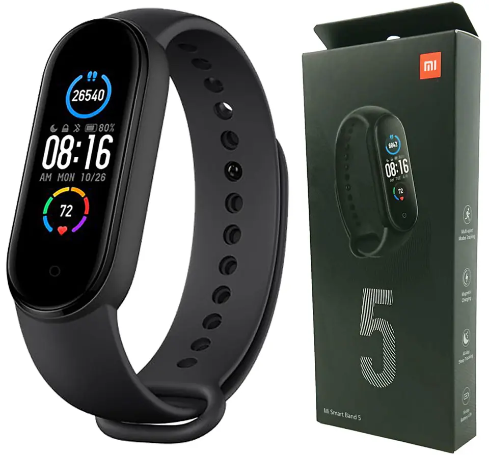 Smartband Xiaomi Mi Band 5 smartwatch XMSH10HM | Wasserman.eu