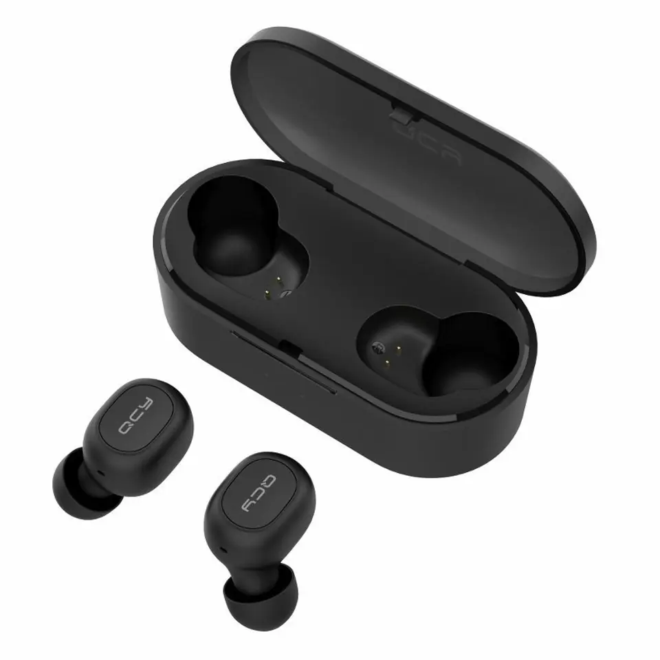 TWS QCY T2C Headphones Black Wasserman.eu