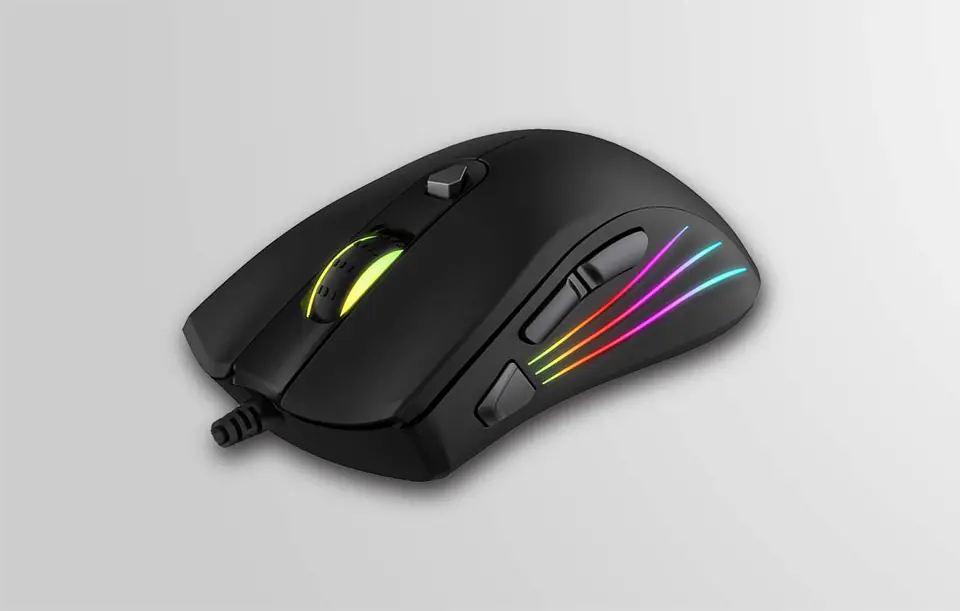 Havit GAMENOTE MS1002 RGB Gaming Mouse 1200-6400 DPI