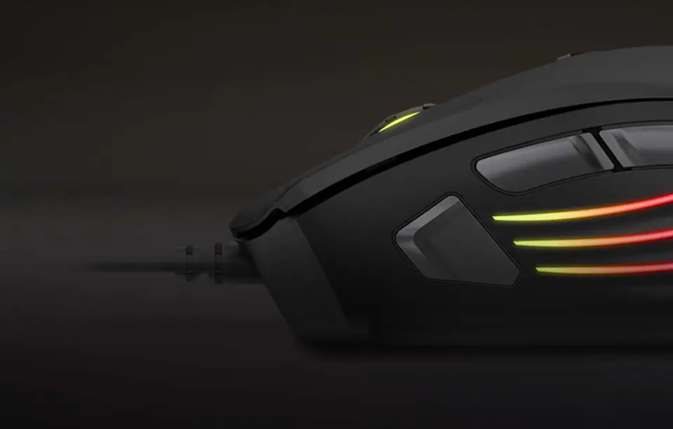 Havit GAMENOTE MS1002 RGB Gaming Mouse 1200-6400 DPI