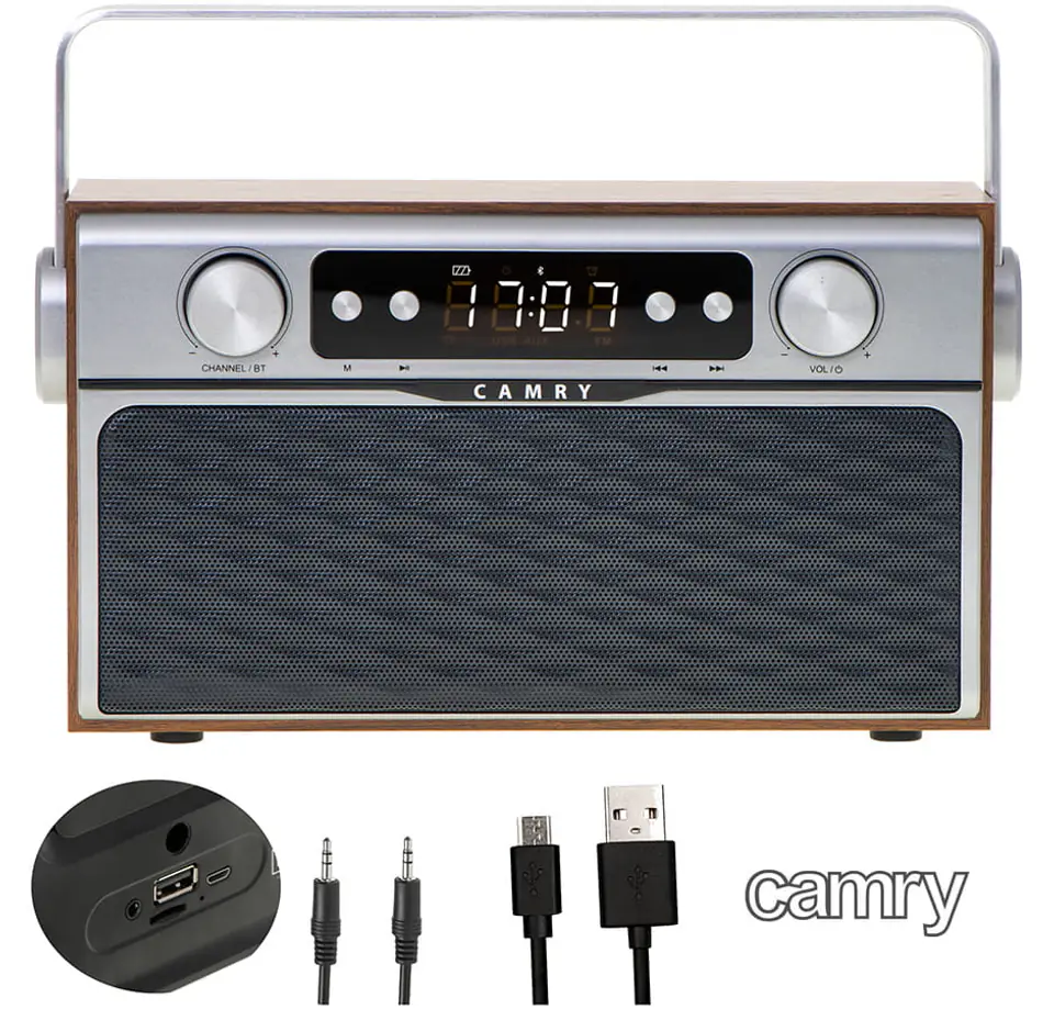 Radio retro z bluetooth i USB