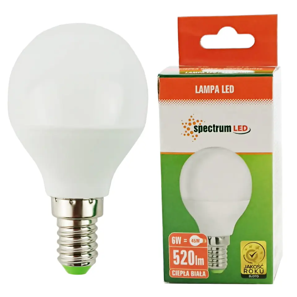 Żarówka Led 6W E-14