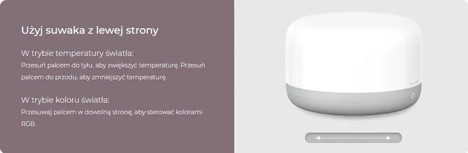 Inteligentna lampka nocna Yeelight Bedside D2