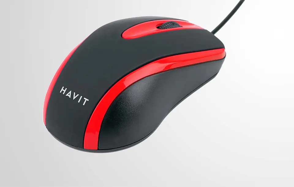 Havit MS753 Universal Mouse (Black & Red)