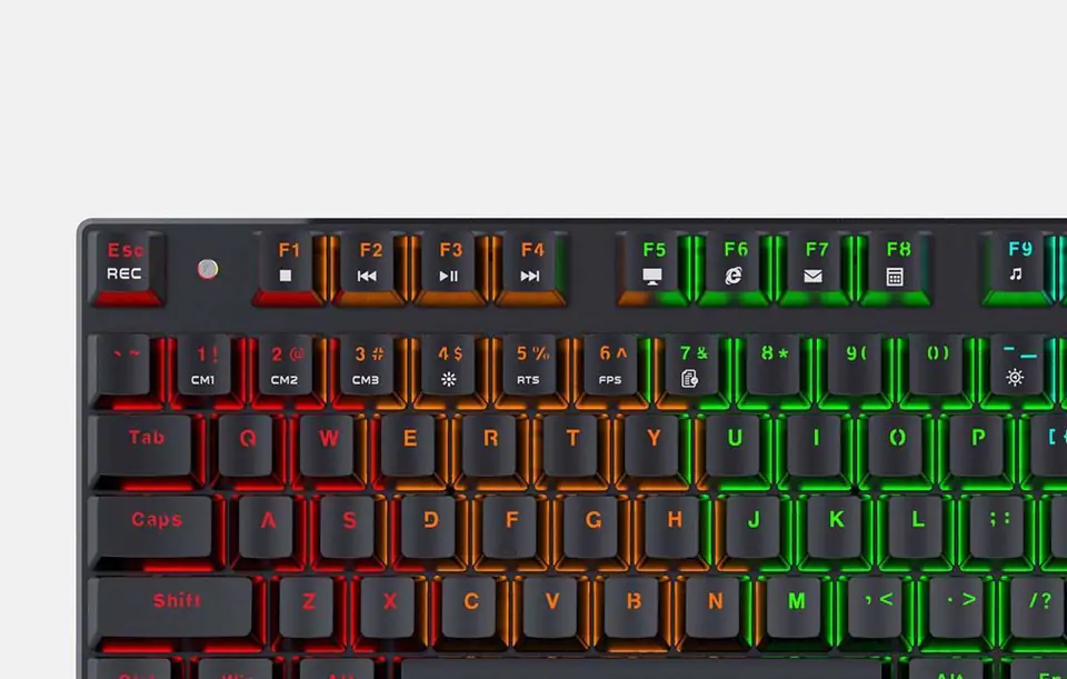 Havit KB856L RGB Mechanical Gaming Keyboard with Palm Rest