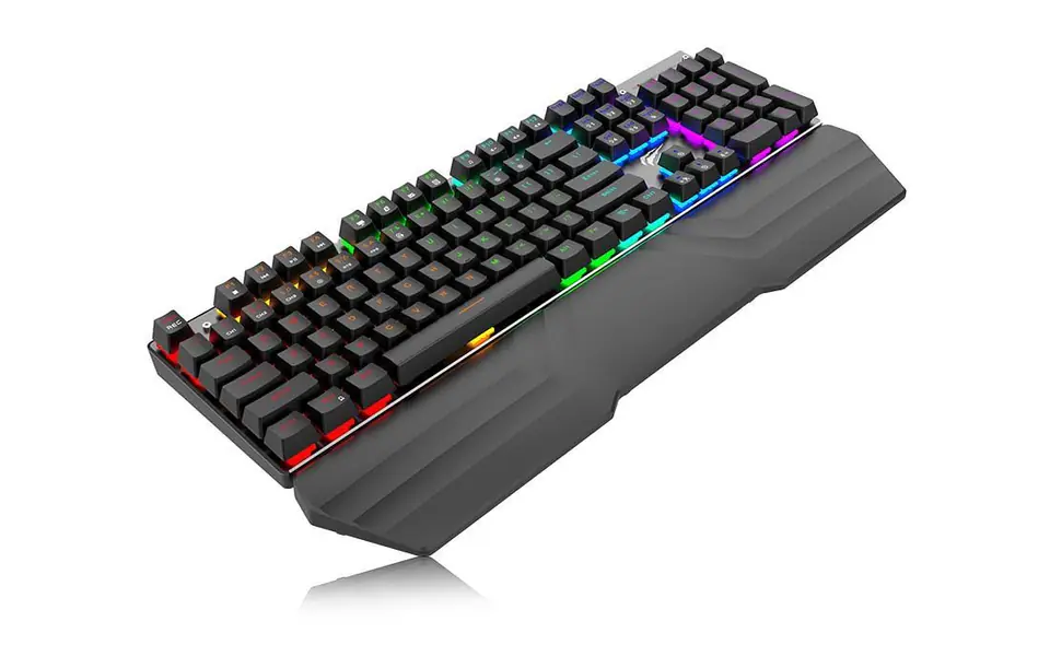 Havit KB856L RGB Mechanical Gaming Keyboard with Palm Rest