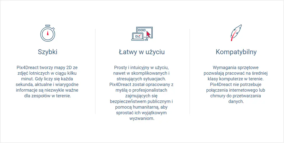 Pix4Dreact - Licencja roczna pływająca (1 urządzenie)