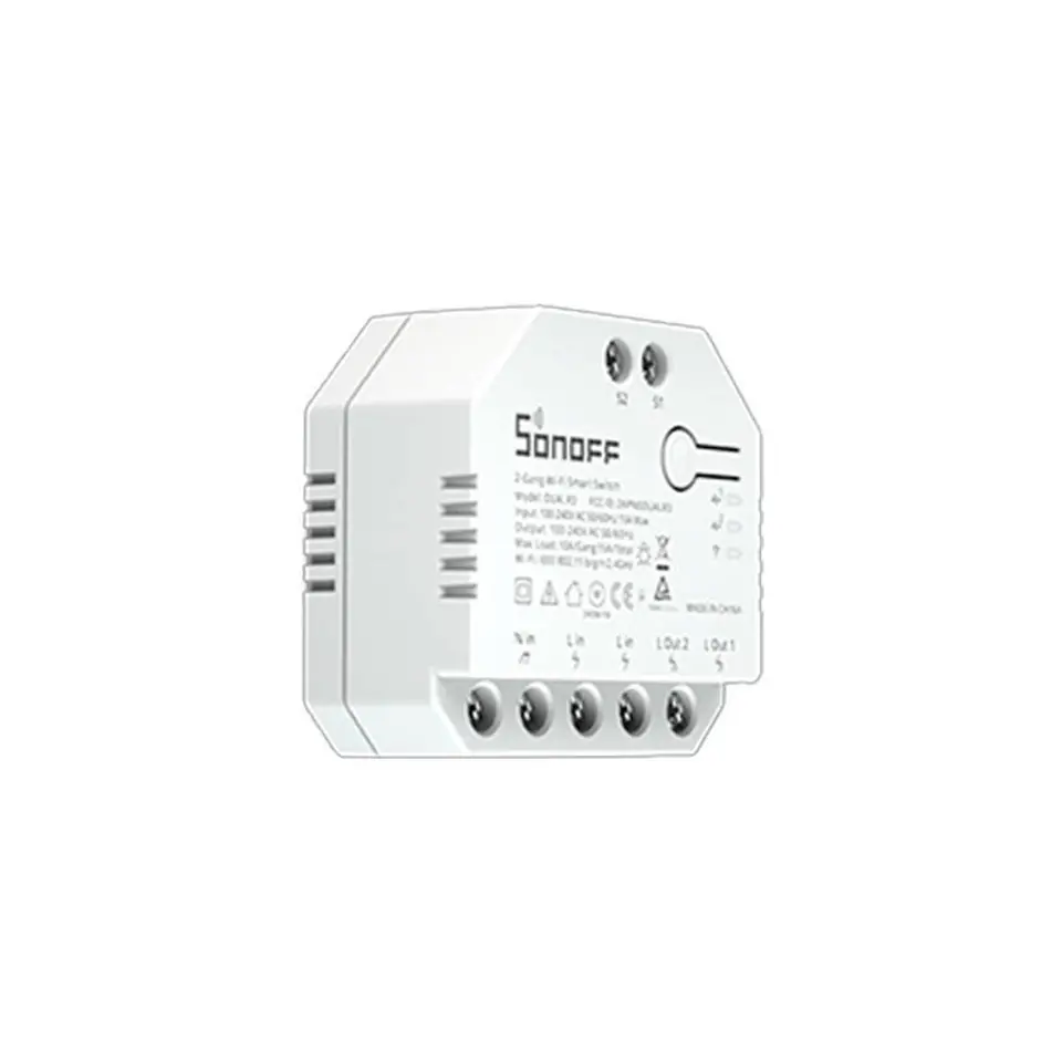 SONOFF MOD. DUAL R3 SWITCH SMART WIFI 2 CANALI PER TAPPARELLE -  Nonsoloinformatica