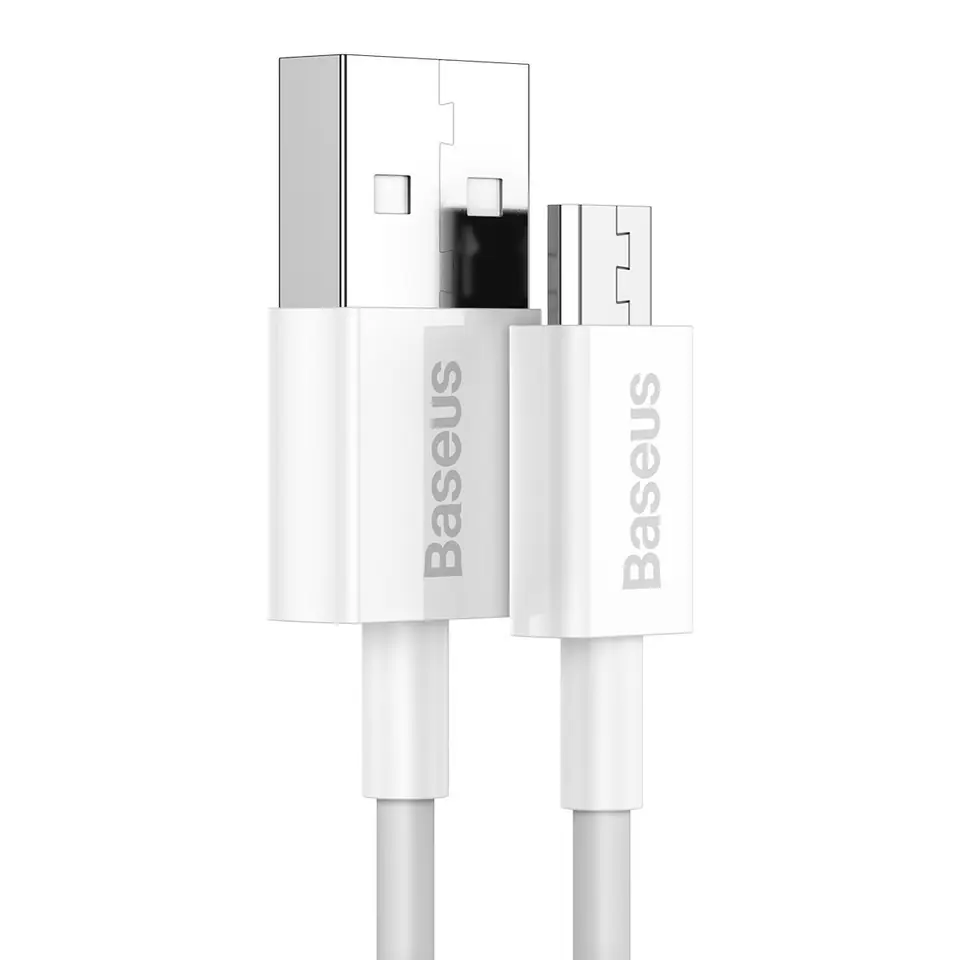 Baseus CAMYS-01 Fast Charging USB to Micro 2A Data Cable - 1M - Black