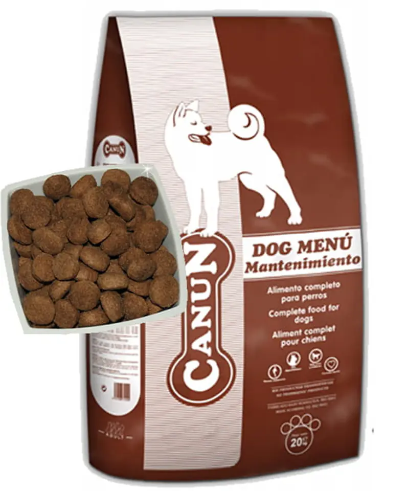 Canun dog menu 20kg karma dla psa