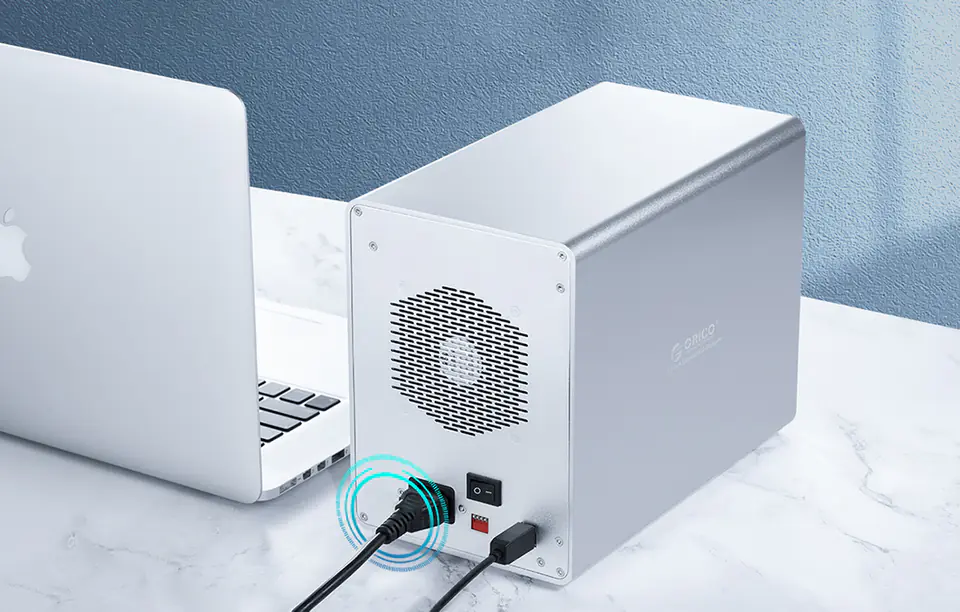 Orico external enclosure for 5 x HDD 3.5" USB 3.0 type B, RAID