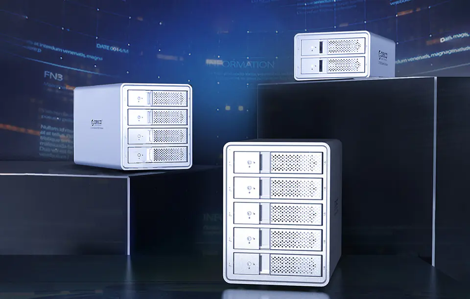 Orico external enclosure for 5 x HDD 3.5" USB 3.0 type B, RAID