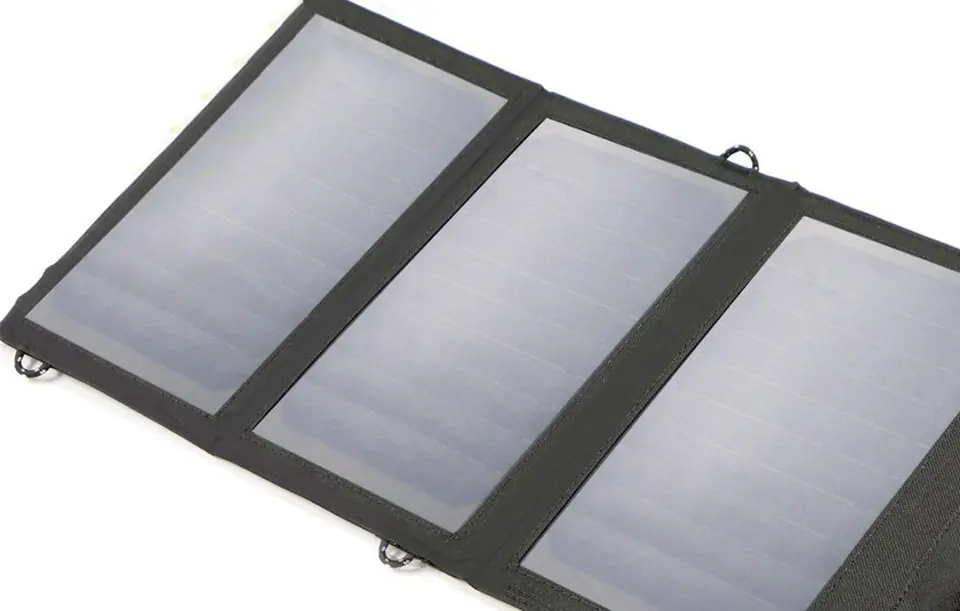 Allpowers AP-SP-014-BLA Photovoltaic Panel 15W + Powerbank 10000mAh
