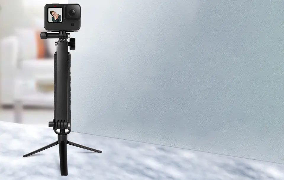 Wodoodporny selfie stick Telesin 360° do kamer sportowych (GP-MFW-300)