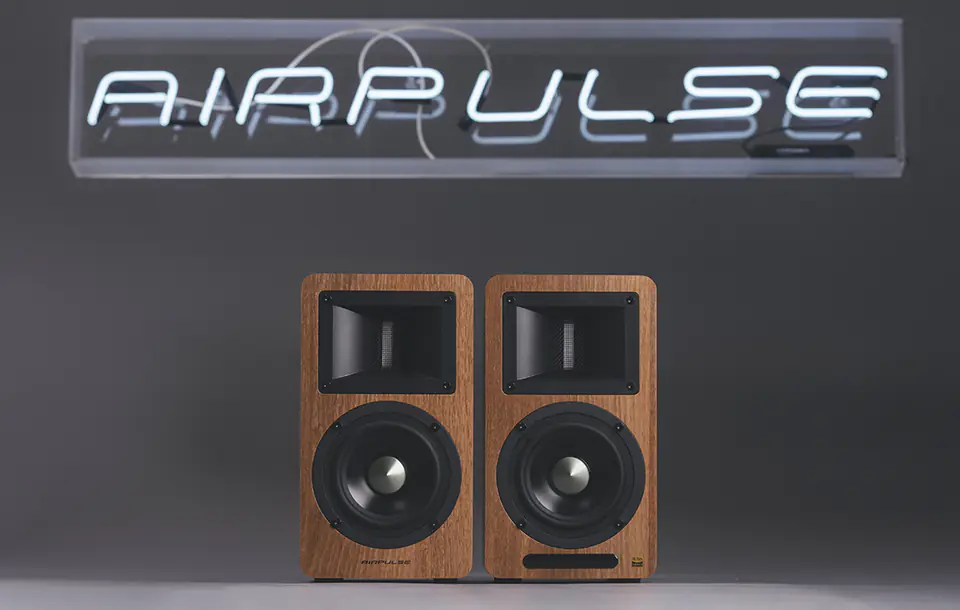 2.0 Edifier Airpulse A80 Speakers (brown)