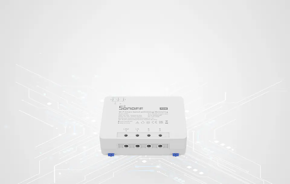 Sonoff POWR3 Smart WiFi Switch High Power