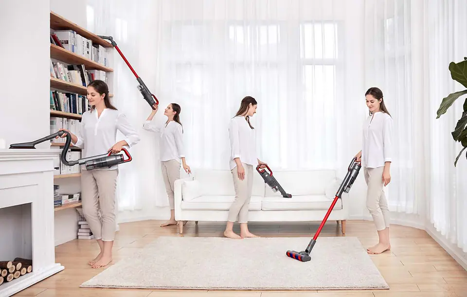 Cordless vertical vacuum cleaner JIMMY JV65