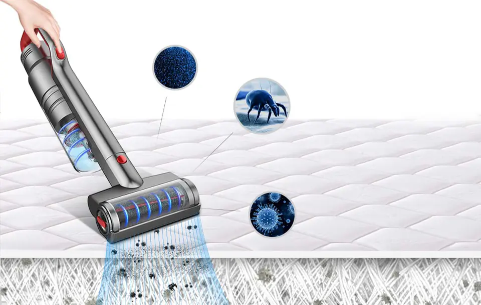 Cordless vertical vacuum cleaner JIMMY JV65