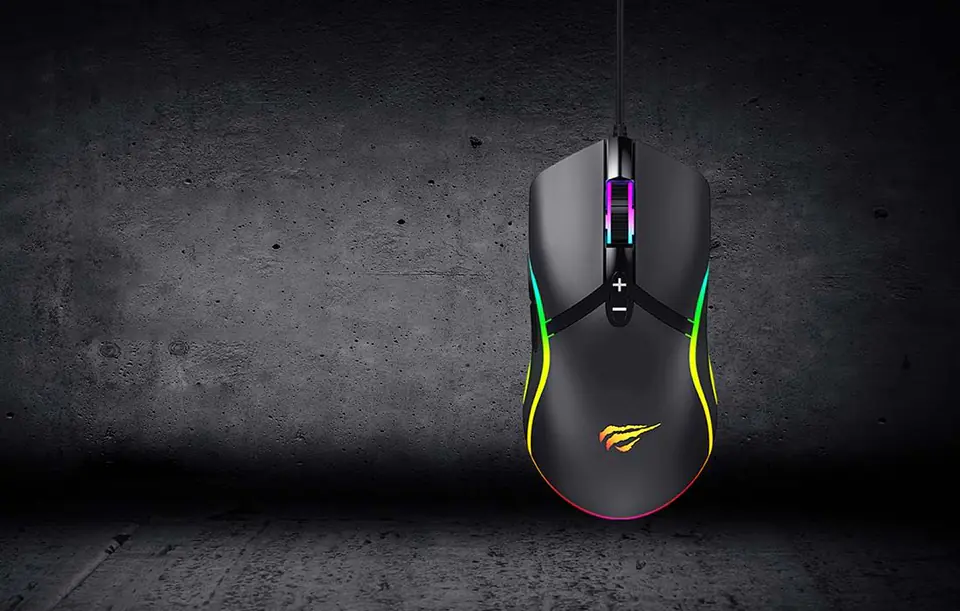 Havit MS1026 RGB 1000-6400 DPI Gaming Mouse