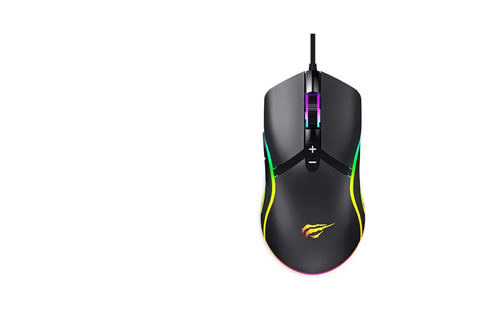 Havit MS1026 RGB 1000-6400 DPI Gaming Mouse