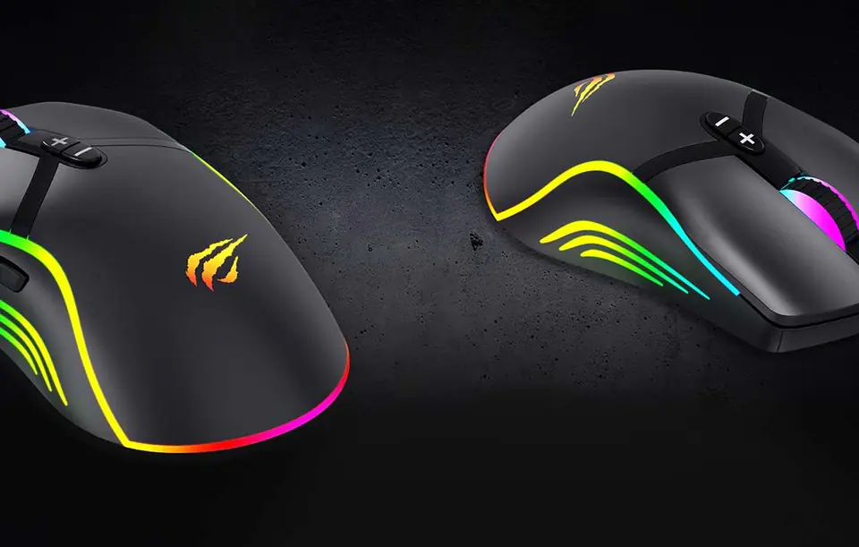 Havit MS1026 RGB 1000-6400 DPI Gaming Mouse