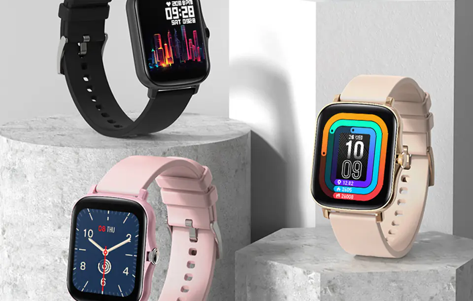 Colmi P8 Plus smartwatch (gold)