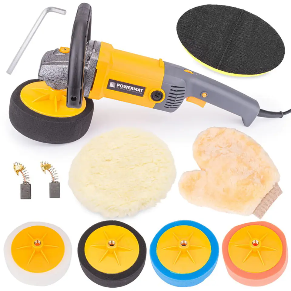 Polerka samochodowa 2600W i akcesoria Powermat PM-PS-2600T-Z5