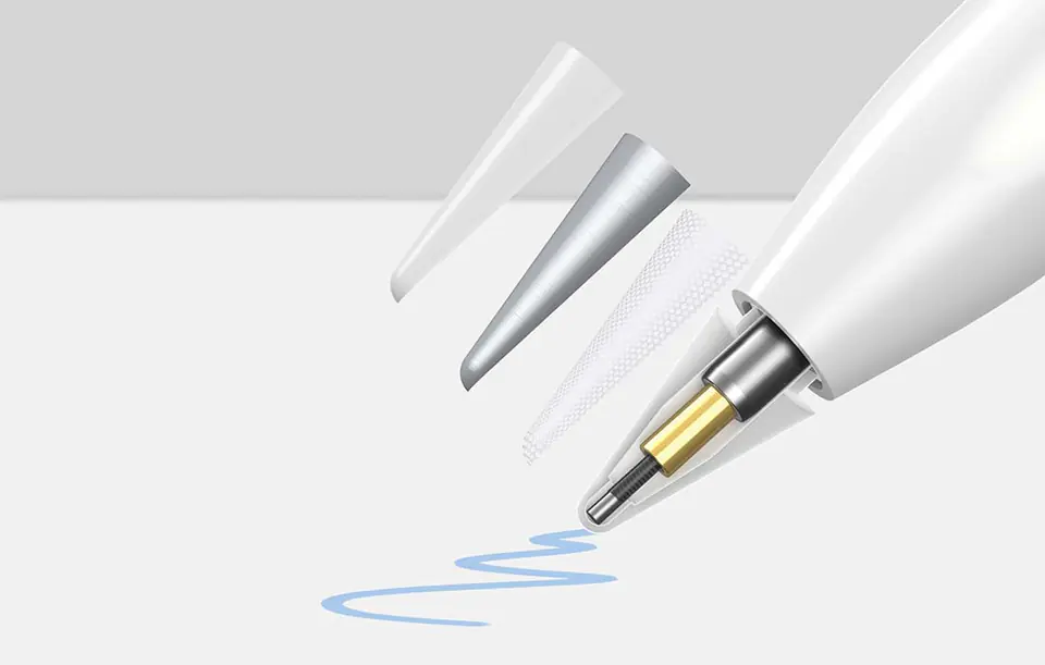 Interchangeable tips for Baseus Stylus Apple pencil 1&2 (2pcs)