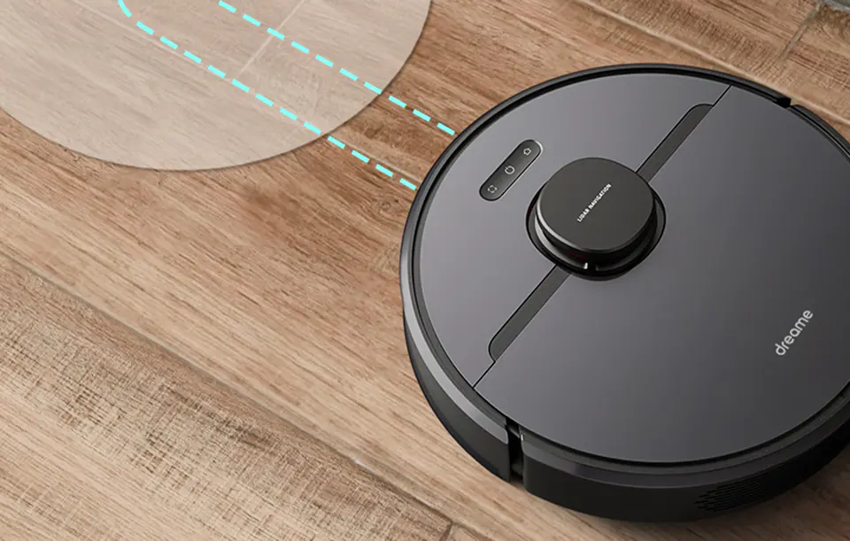 Robot vacuum cleaner Dreame D9 Pro Unpacked