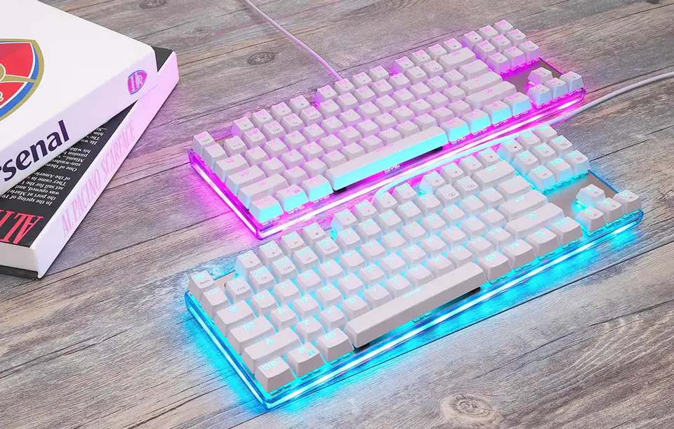 Motospeed K87S RGB Mechanical Gaming Keyboard (White)