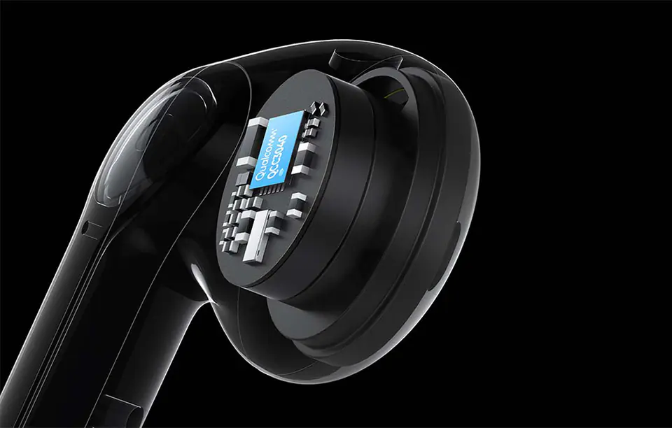 Soundpeats TrueAir 2 headphones (black)