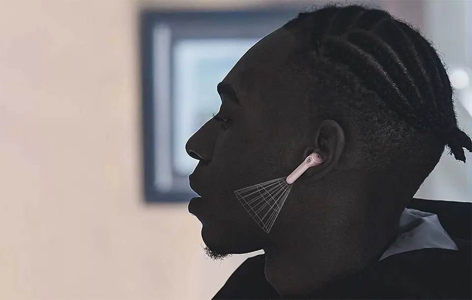 Soundpeats TrueAir 2 headphones (pink)