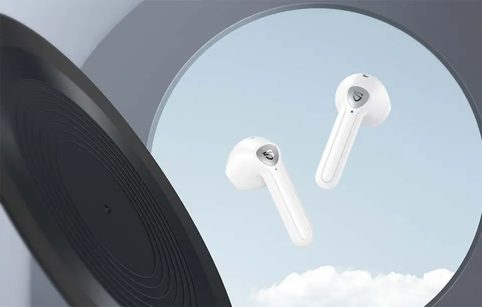 Soundpeats TrueAir 2 headphones (white)