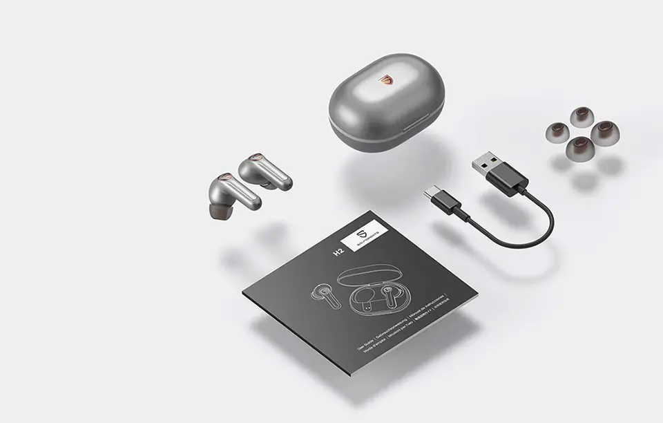 Soundpeats H2 headphones (grey)