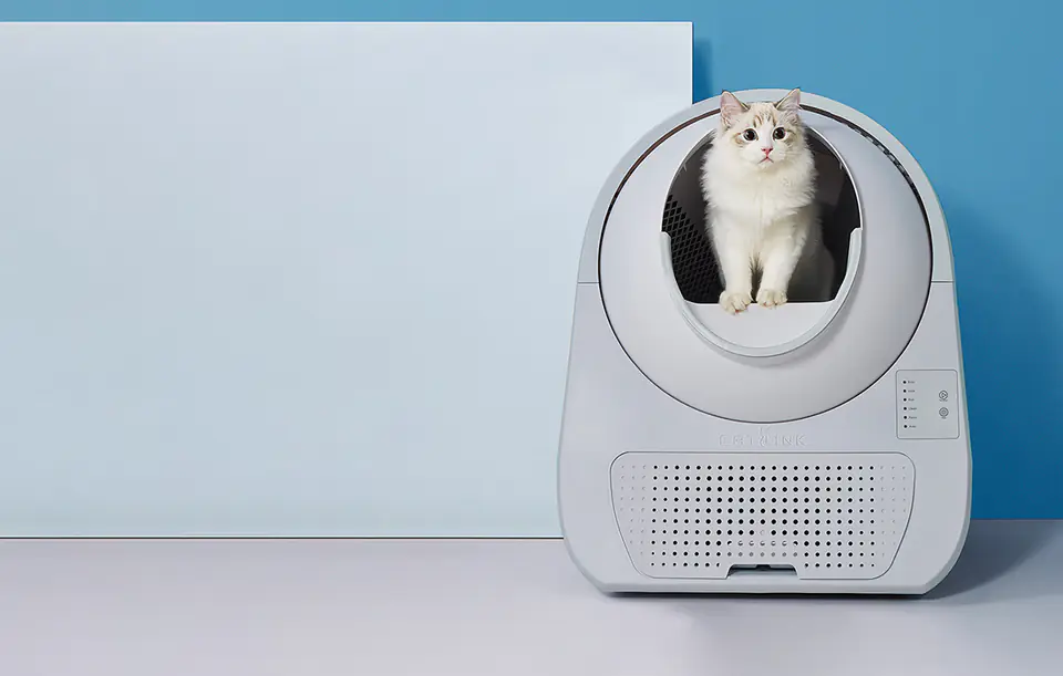 Inteligentna samoczyszcząca kuweta dla kotów Catlink Scooper Young Version