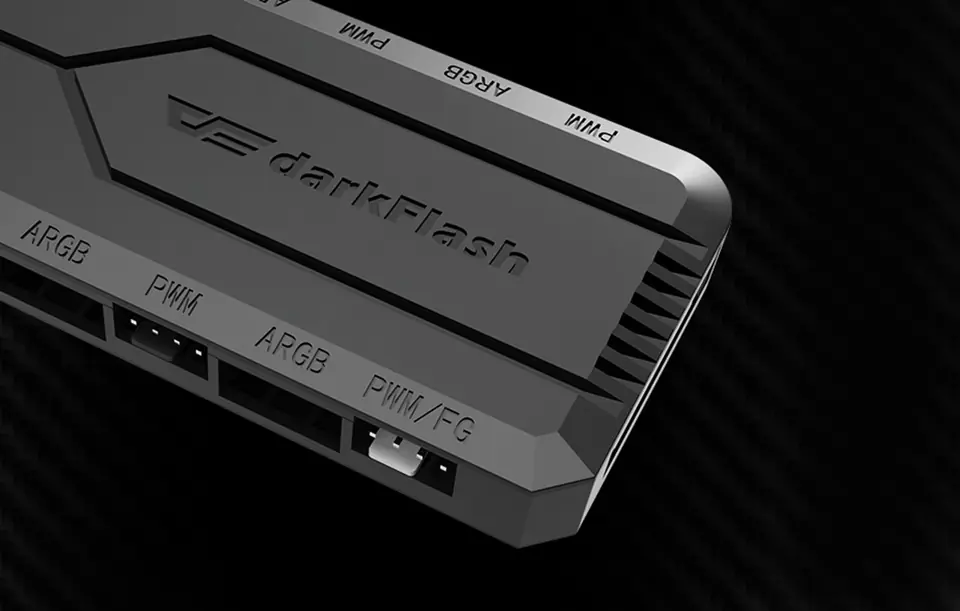 Fan controller / Module for RGB PWM computer Darkflash RC2 (black)