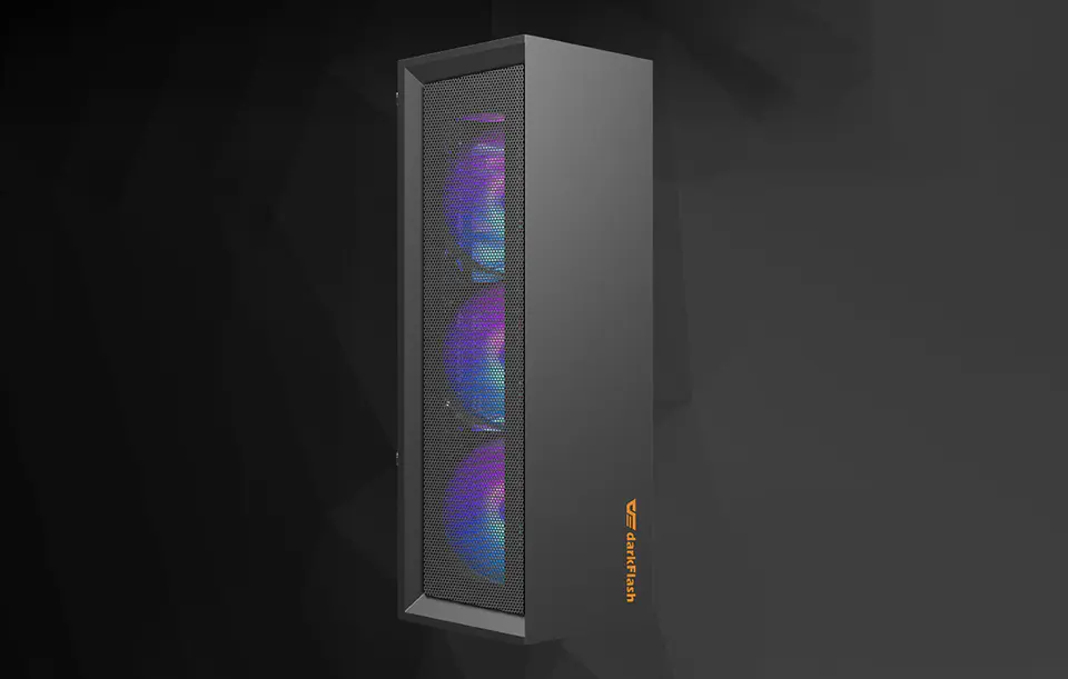 Computer Case Darkflash Wave (black)